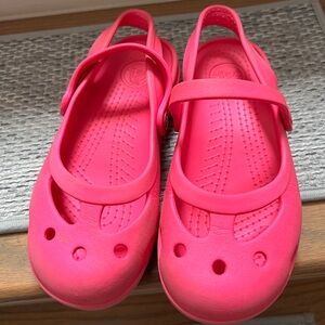 Croc Mary Jane Sandals
